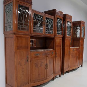 Dwa bufety identyczne SECESJA 1910r.