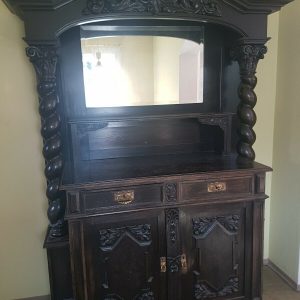 Gdański barok kredens 2,25 Mx1,40 cm x 60 cm.