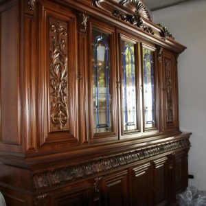 Biblioteka drewno 240c m x 272 cm x 53 cm