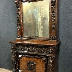 Szafka antyk, drewno po renowacji