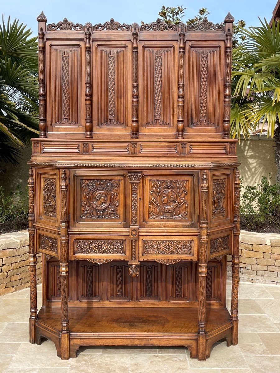 Jadalnia neogotyk komplet