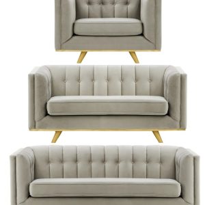 S77 Zestaw wypoczynkowy (jasnoszary)