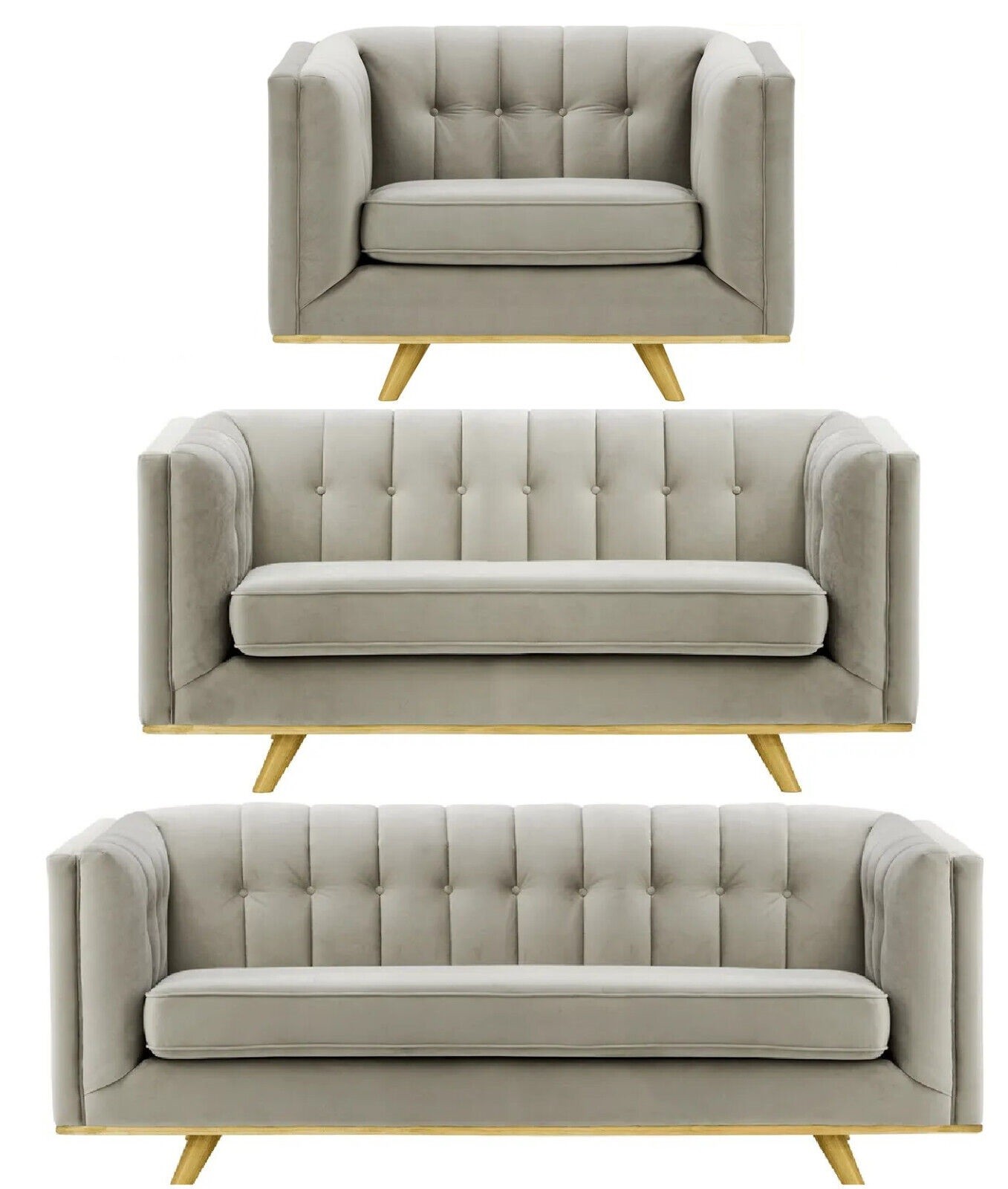 S77 Zestaw wypoczynkowy (jasnoszary)