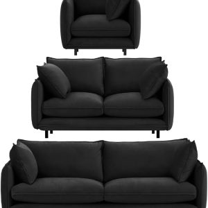 S90 Zestaw wypoczynkowy (czarny)