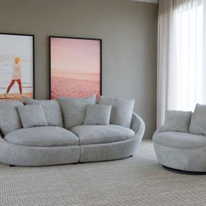 S91 Szary zestaw wypoczynkowy