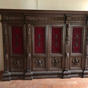 Studio Biblioteka+biurko+krzesło