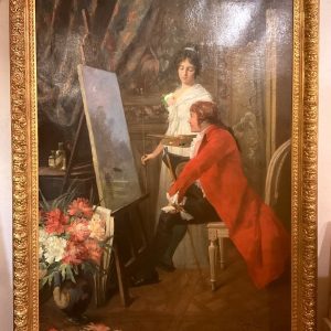 S138 Olej na płótnie, Georges Cain, XIX w.