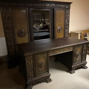 S169 Biblioteka + biurko, XX w.