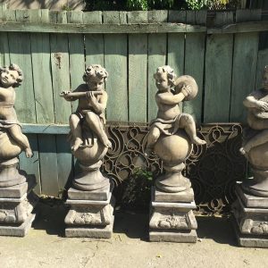 S272 Cztery aniołki, Rzeźby Ogrodowe, XX w.