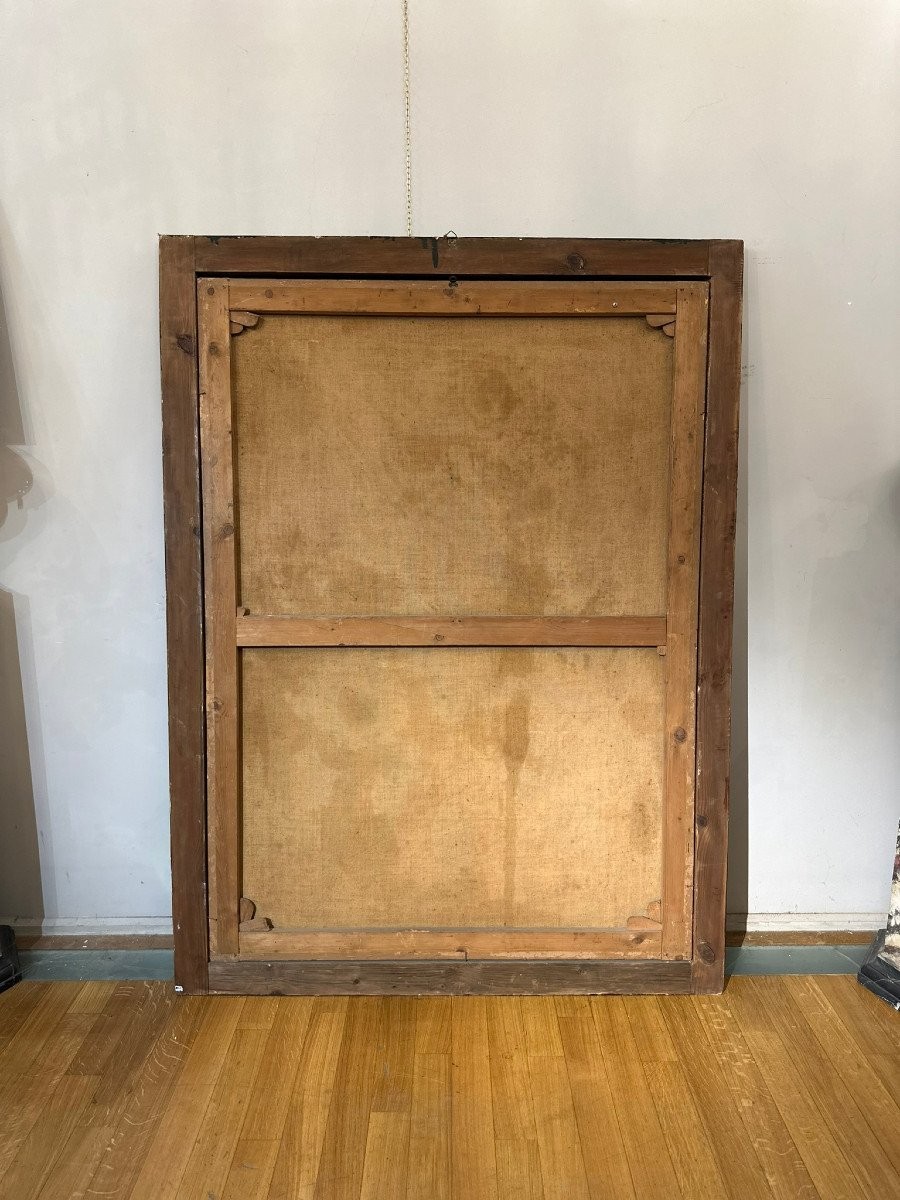 S250 Adam, Olej na płótnie, XVIII w.