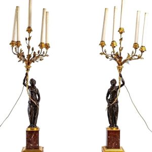 S356 Para kandelabrów, XIX w.