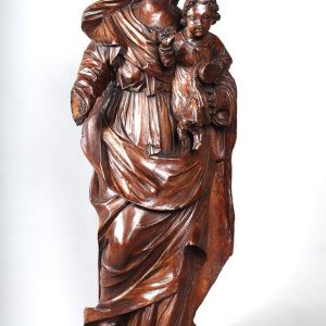 S496 Matka Boska z Dzieciątkiem, XVIII w.