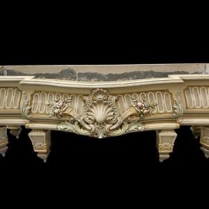 S168 Duża rzeźbiona donica, XIX w.