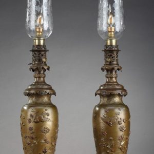 S176 Para lamp naftowych, XIX w.