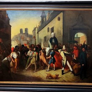 S397 Improwizowana maskarada, Olej na płótnie, XIX w.