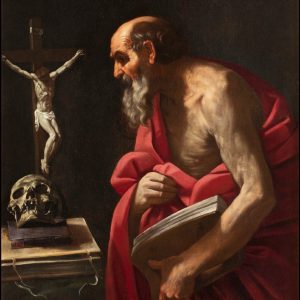 S545 Święty Hieronim, Olej na płótnie, XVII w.