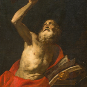 S546 Święty Hieronim, Olej na płótnie, XVII w.