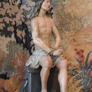 S575 Chrystus w więzach, Rzeźba, XVII w.65,7 cm