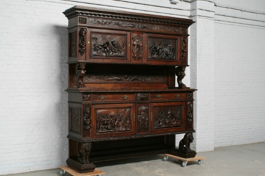 S625 Renesansowy zestaw do jadalni, XIX w.