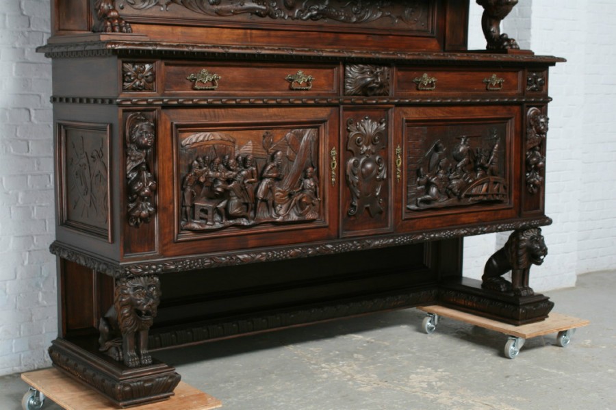 S625 Renesansowy zestaw do jadalni, XIX w.