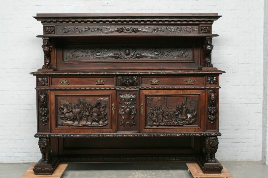 S625 Renesansowy zestaw do jadalni, XIX w.