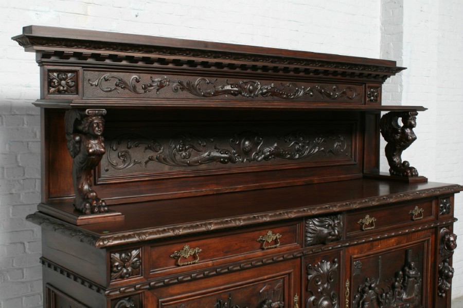 S625 Renesansowy zestaw do jadalni, XIX w.