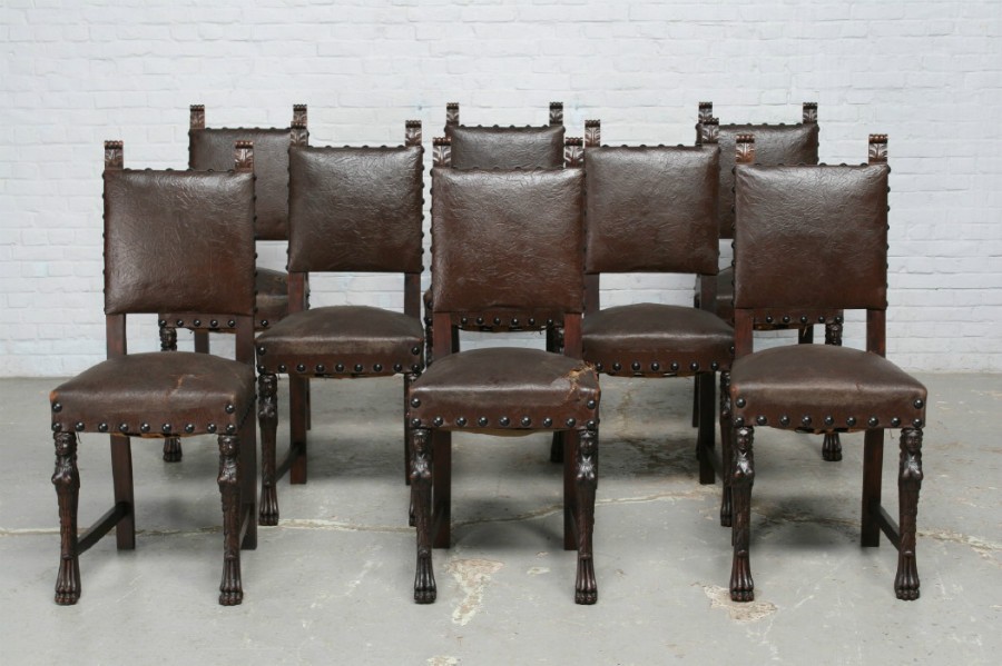 S625 Renesansowy zestaw do jadalni, XIX w.