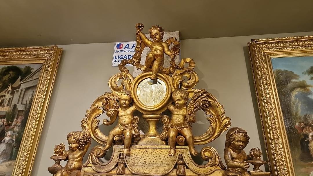 S644 Lustro z puttami, XVIII w.