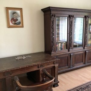 S729 Neorenesansowy zestaw do gabinetu, XIX/XX w.