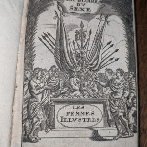 S743 Znane kobiety lub bohaterskie przemówienia, Madeleine de Scudéry, 1661 r.