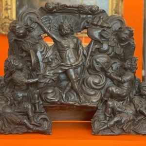 S762 Drewniana rzeźba, XVIII w.