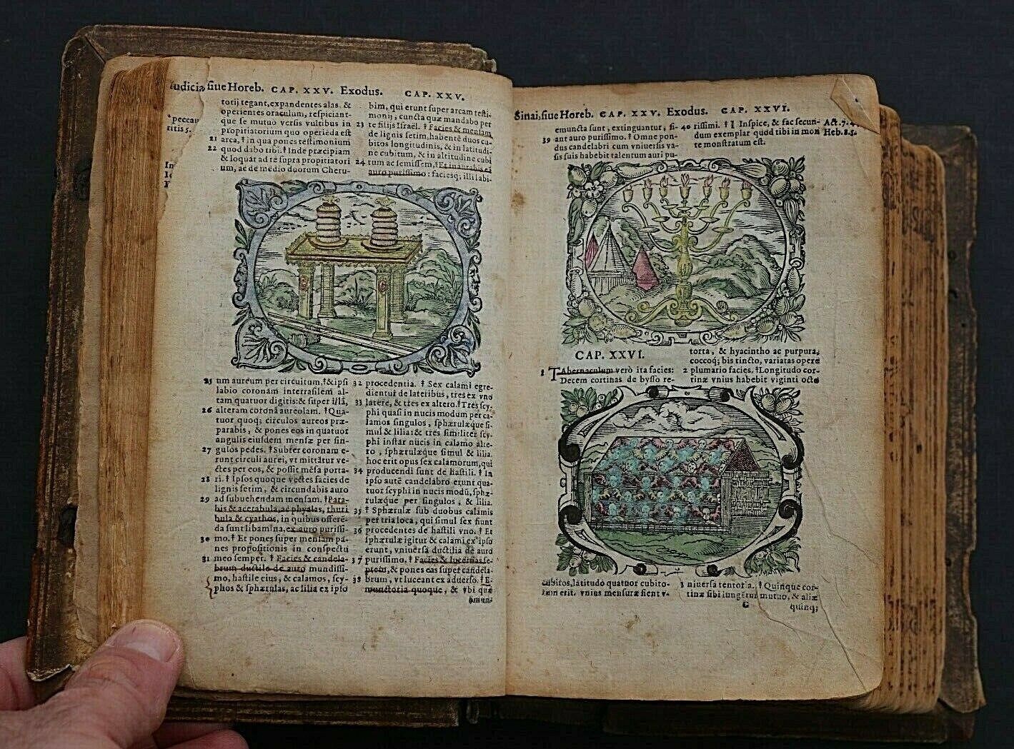 S787 Biblia Sacra, 1585 r.