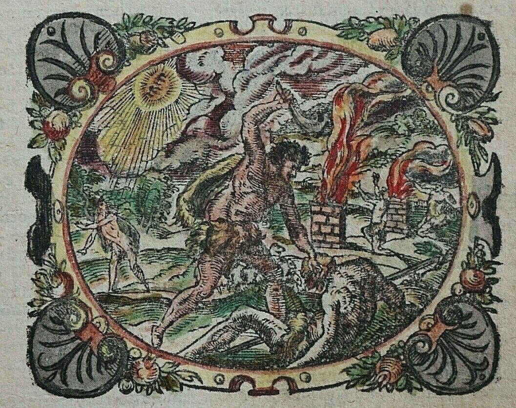 S787 Biblia Sacra, 1585 r.