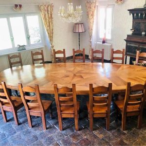 Stół 4m80cm x 1m80 cm +14 krzeseł