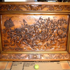 S920 Bitwa pod Courtrai, Relief, XIX w.