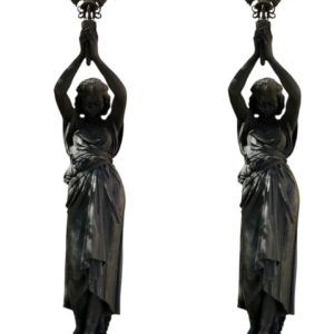 2x lampy brąz 43cm x 230cm