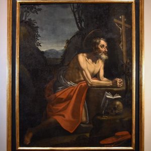 S1046 Święty Hieronim, Olej na płótnie, XVII w.