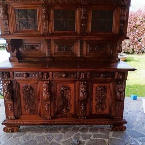 jadalnia komplet mebli neorenesans