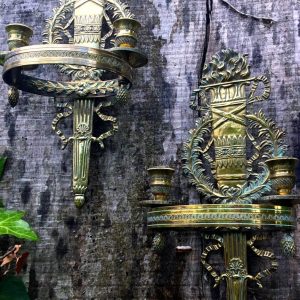 S1191 2 x Kinkiet, XIX w.