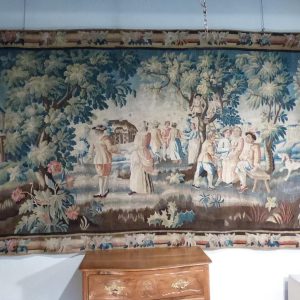 S1058 Sceny wiejskie, Duży gobelin, XVIII w.