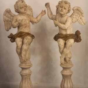 S462 Para aniołów, Rzeźba, XVIII w.