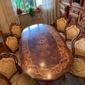 S363 Barokowy zestaw do jadalni/salonu, XX w.