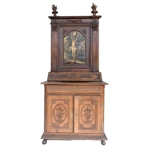 Ks118 Regał zakrystyjny, XVIIIw.