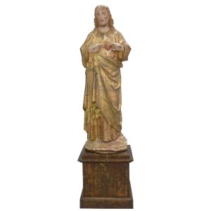 Ks120 Serce Jezusa, Rzeźba, XIX w.