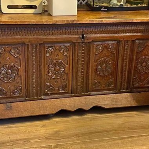 Ks147 Skrzynia drewniana