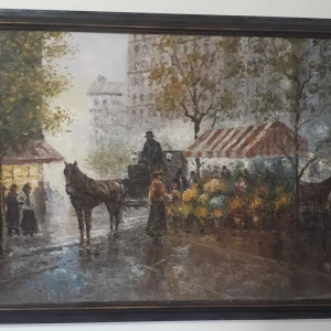 Z ramą 102cm x 72cm ceniony autor światowej sławy