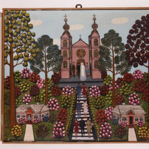 Ks278 Obraz, Oryginał, Maria Korsak, Ślub, 1981r.