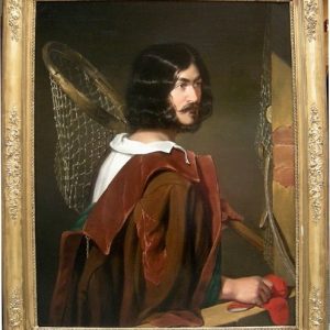 Ks324 Obraz, Oryginał, Portret Rybaka