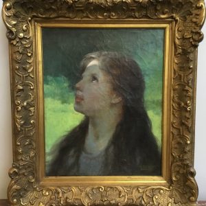 Ks333 Obraz, Oryginał, Portret Dziewczyny