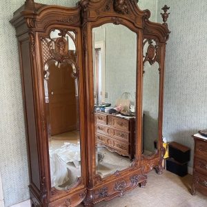 S1398 Szafa + Łoże, XIX w.